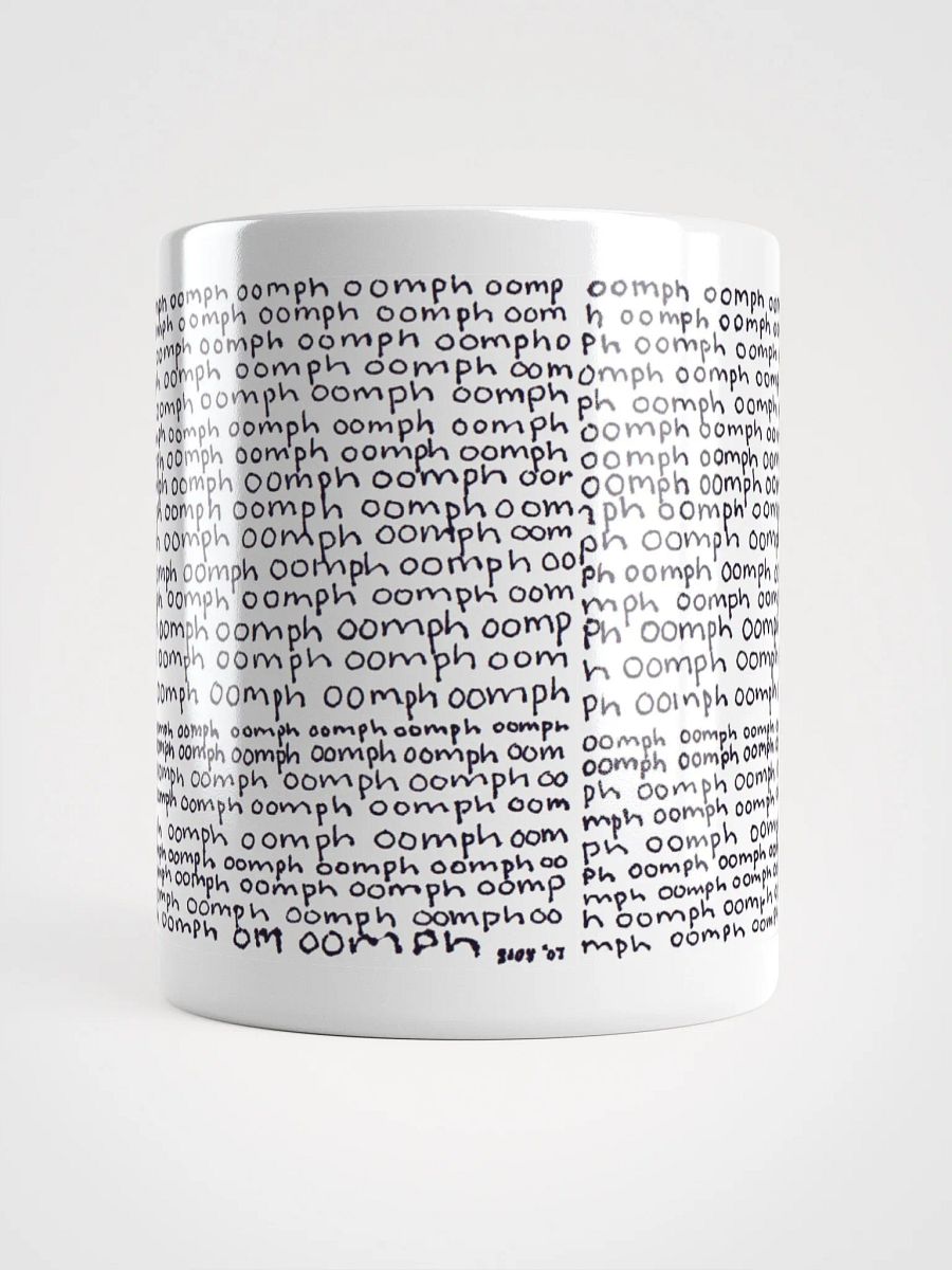 Oomph White Glossy Mug product image (1)