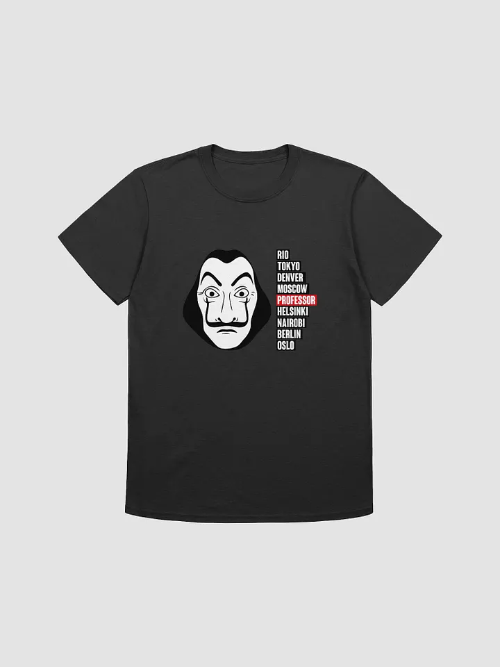 Money Heist City Names Graphic T-Shirt product image (1)