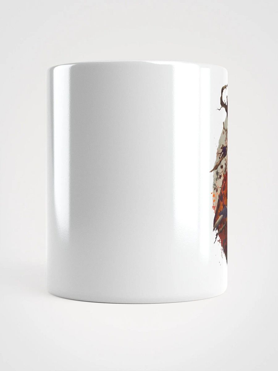 Baba Yaga - The Bad Witch of Slavic Folklore White Glossy Mug product image (5)