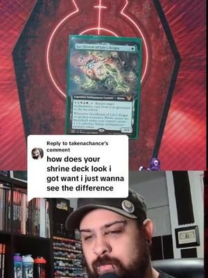 Replying to @takenachance My fun shrine deck! The play group really hates this one!