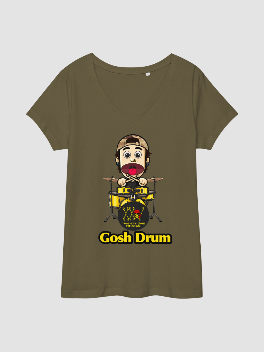Captain Jen E Women's Fitted V-neck T-Shirt product image (2)