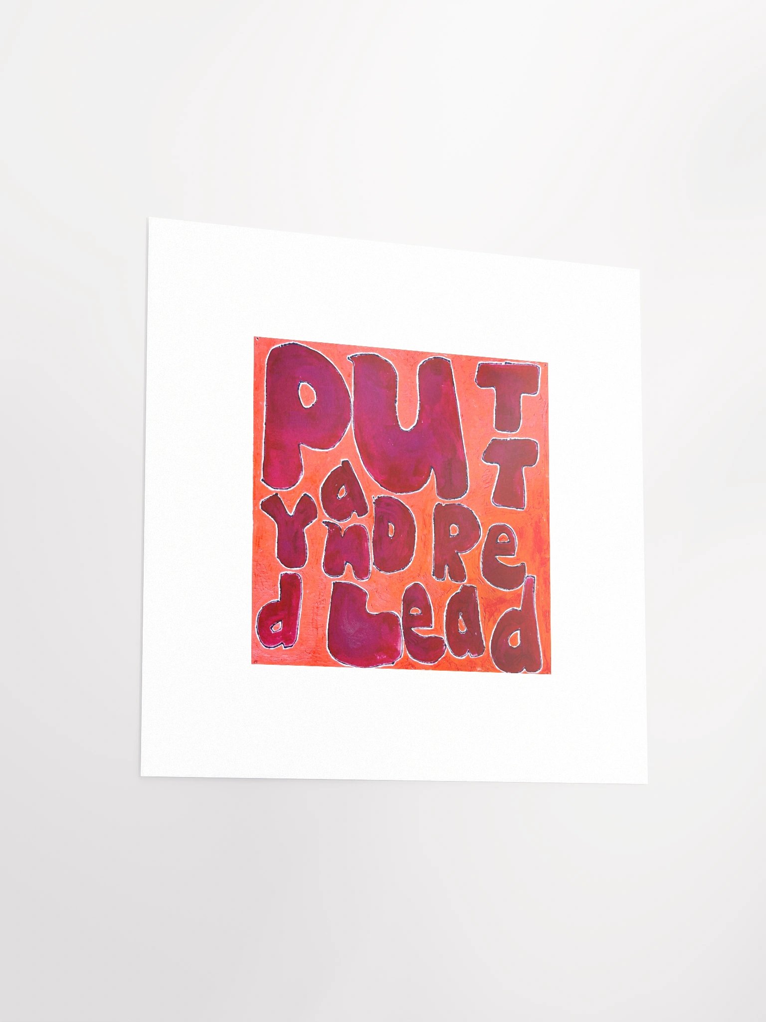 Putty and Red Lead Print product image (5)