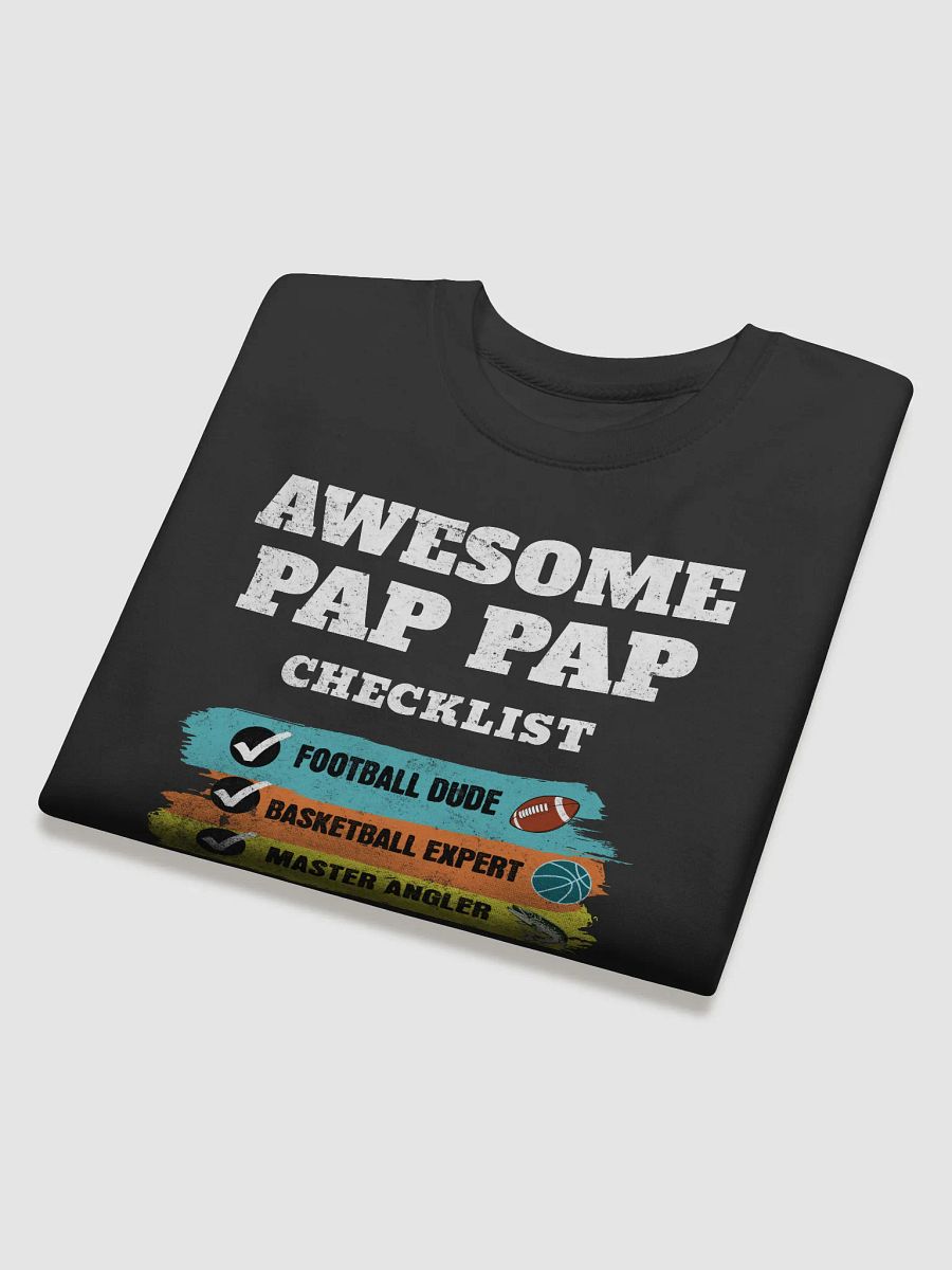 Sports Checklist Pap Pap Premium Sweatshirt product image (19)