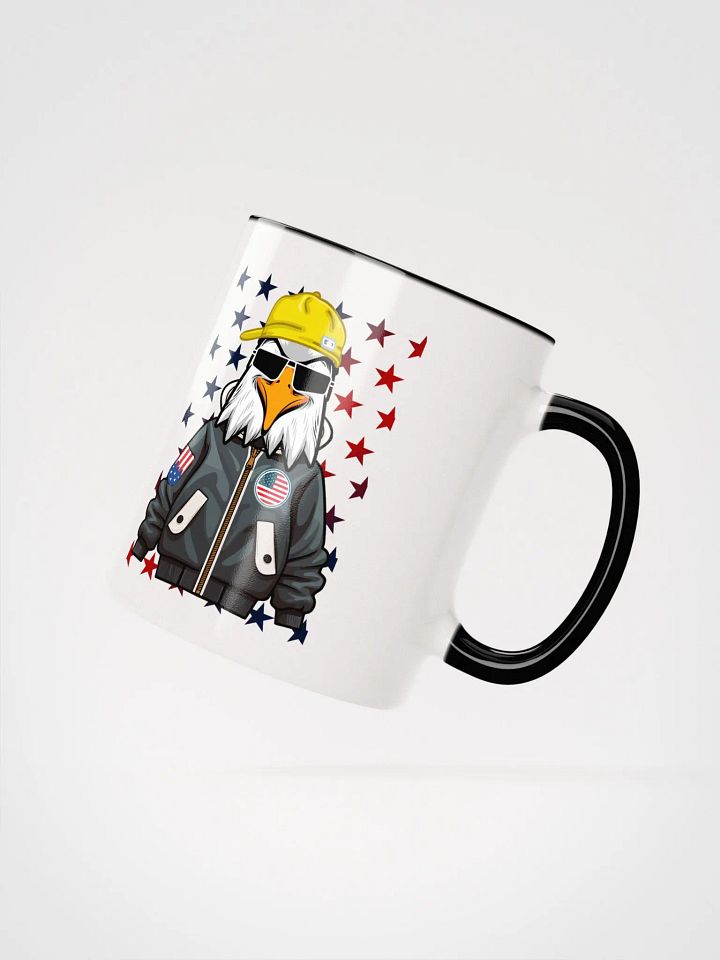 Patriotic Eagle with Stars Ceramic Mug product image (23)