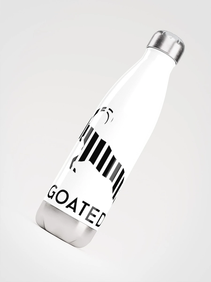 GOATED® | STAINLESS STEEL WATER BOTTLE - WHITE product image (4)