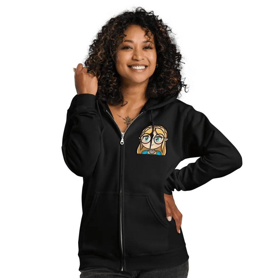Nerd Zip-Up Hoodie product image (5)