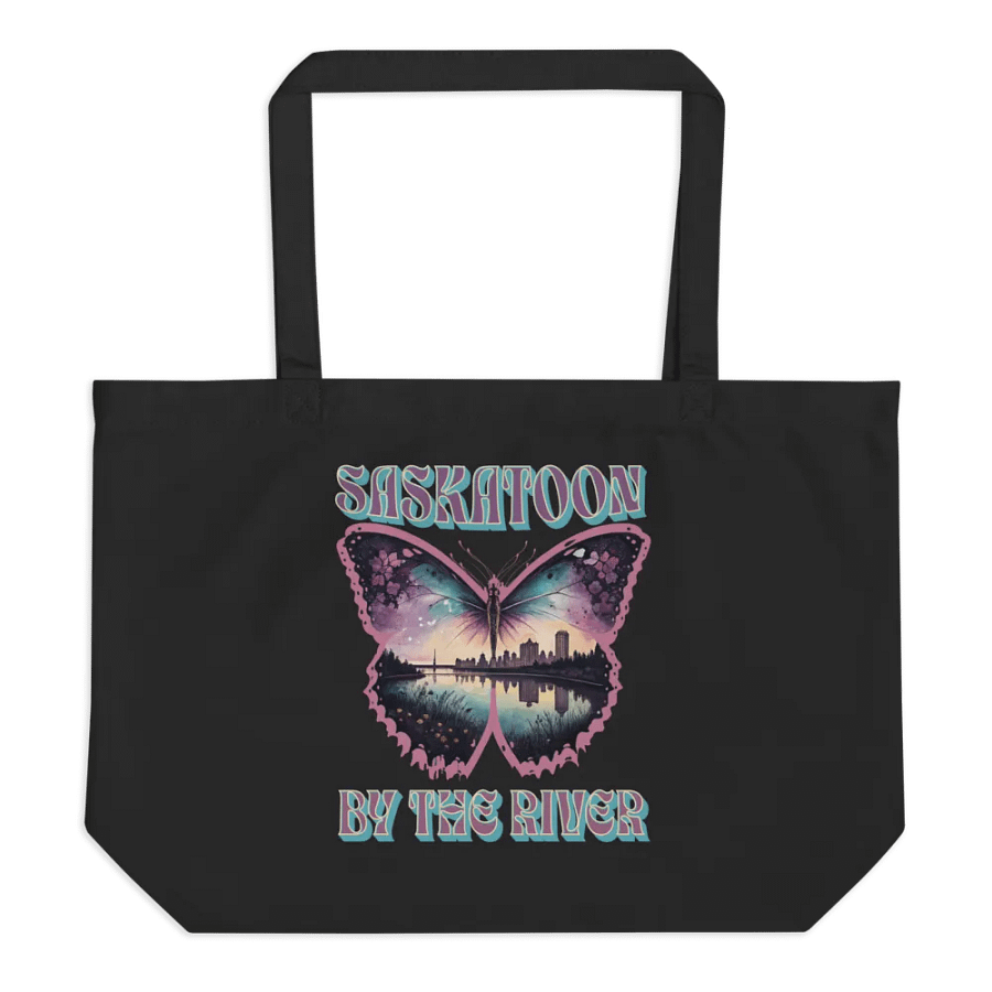 Saskatoon By The River Reflections Organic Tote product image (1)