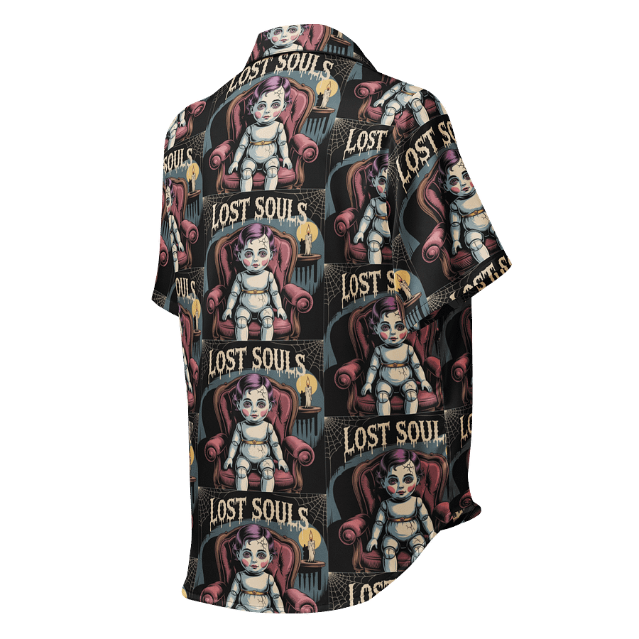 Midnight Veil Designs 'Lost Souls' Gothic Pyjama Top - All-Over Print Women's Short Sleeve product image (2)