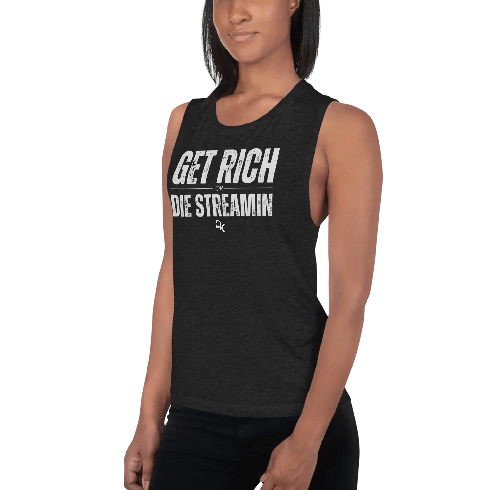 Get Rich Or Die Streamin Women's Tank product image (2)