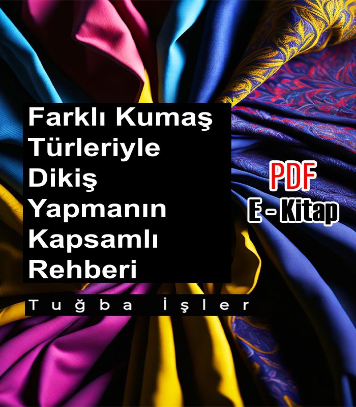 Farklı Kumaş Türleriyle Dikiş Yapmanın Kapsamlı Rehberi E-Kitabı product image (1)