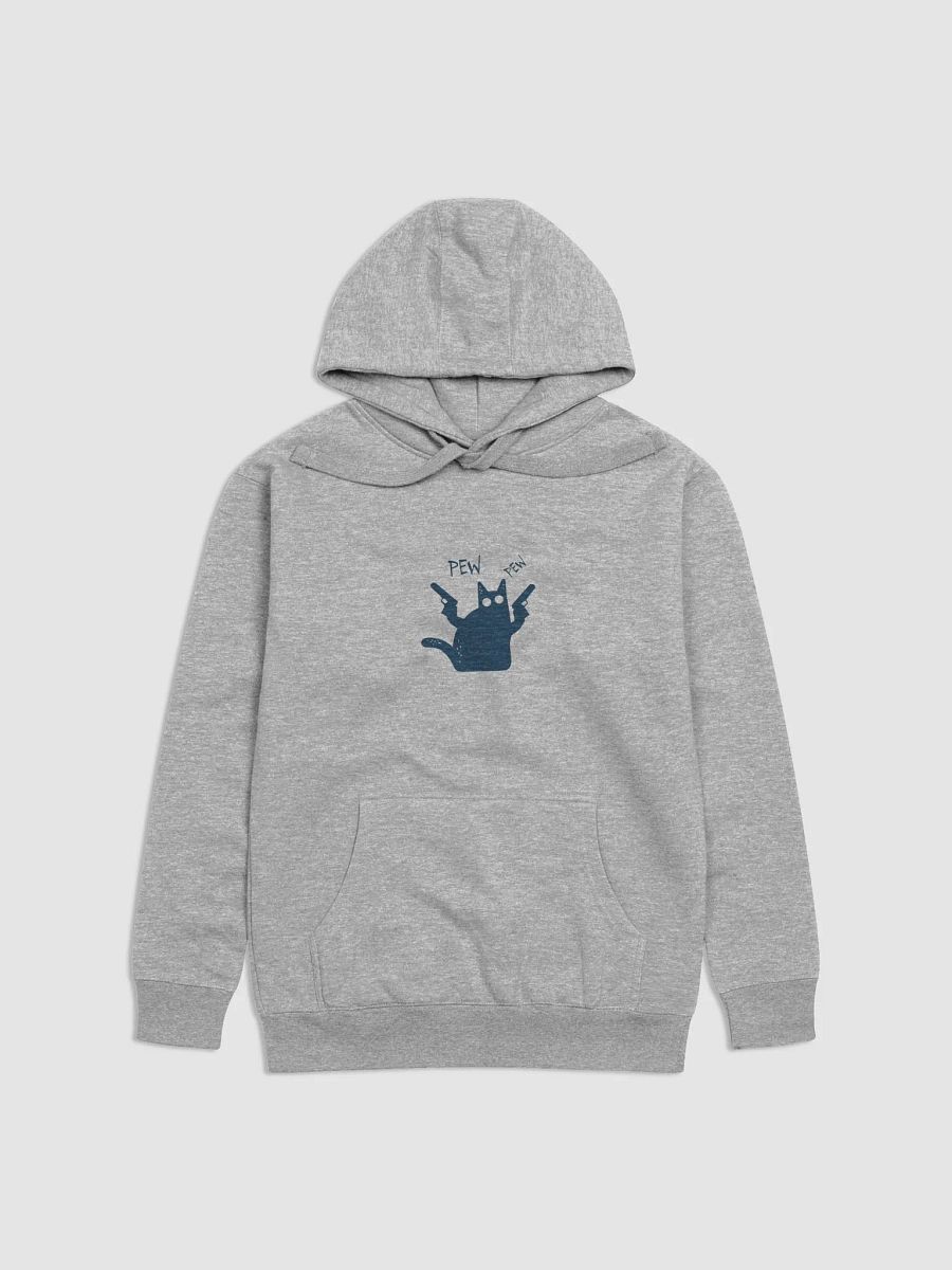 Pew Pew Cat Meme Unisex Hoodie product image (5)