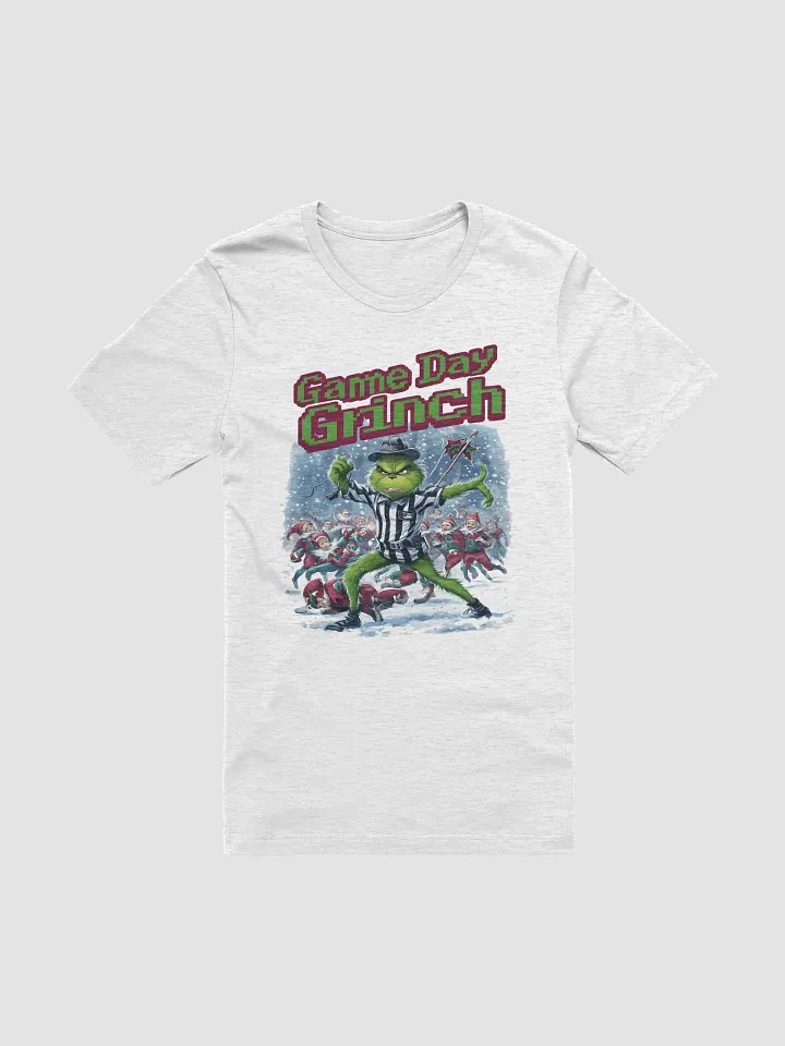 Game Day Grinch Christmas Football T-Shirt - Festive Holiday Sports Apparel for Fans product image (1)