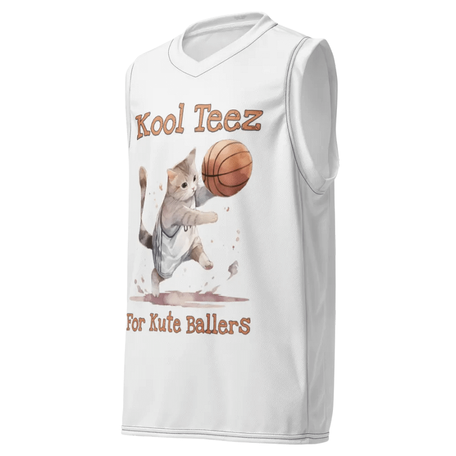 Unisex Basketball Jersey - For Kute Ballers 03 product image (3)
