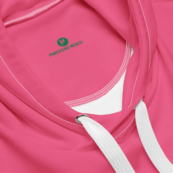 Band Geeks Rule Bass Clef Hoodie | Pink product image (2)