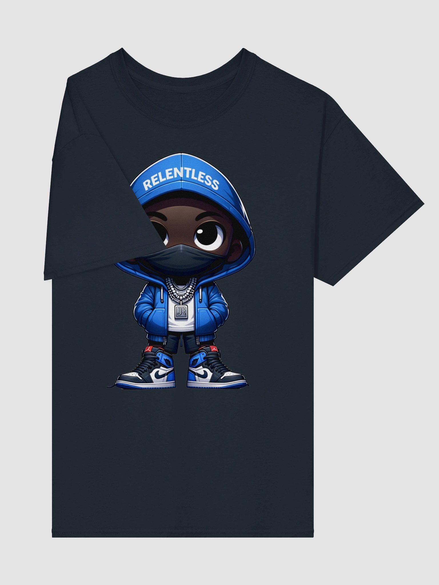 Blue Relentless Jordan 1s product image (33)