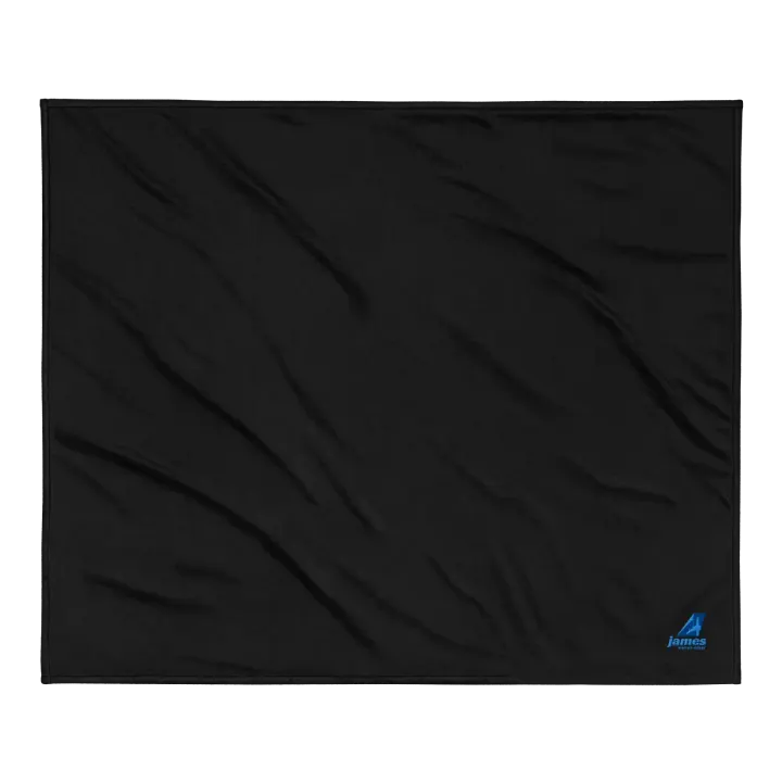 Luxury First-Class Flight Blanket - James Warren-Oliver Two-Tone Blue Tailfin product image (2)