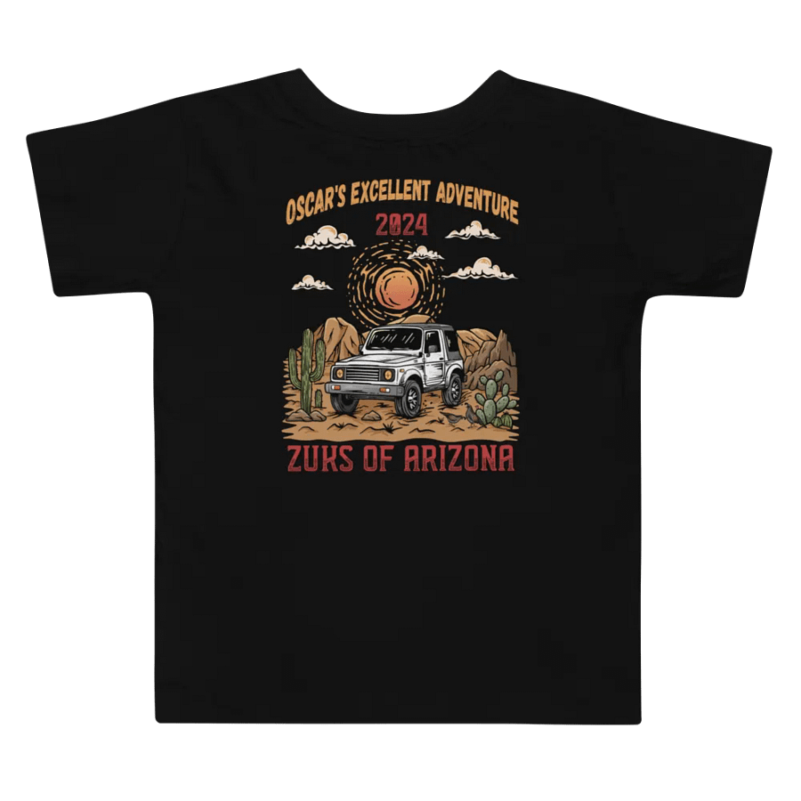 2024 Oscar's Excellent Adventure - Toddler Shirt product image (11)