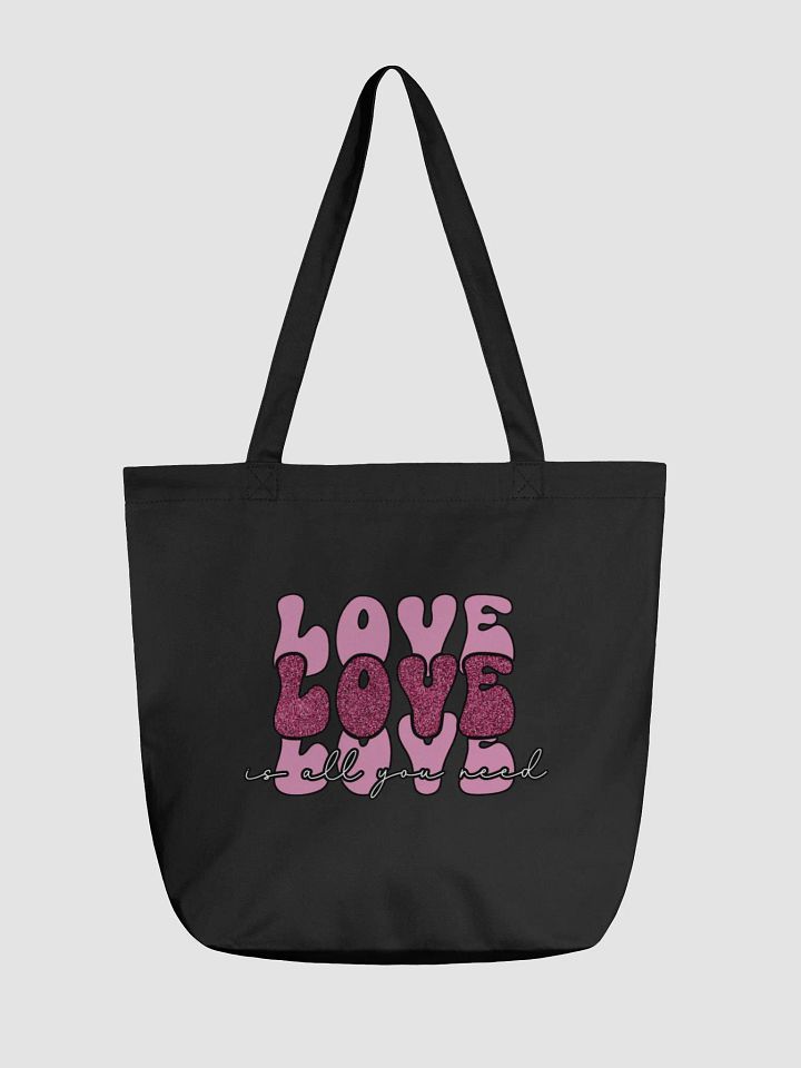 Glittery Love Eco Tote product image (1)