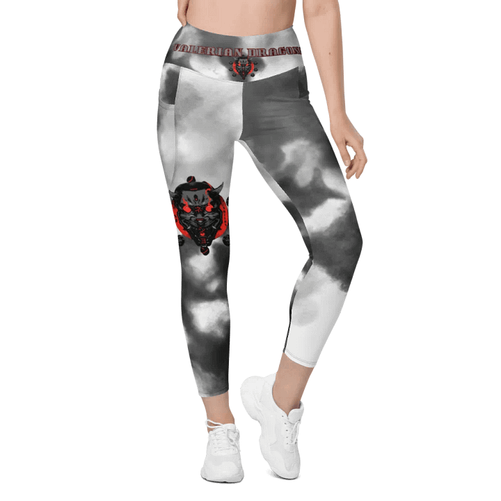 RAIN CLOUD demon soul square up women's pocket leggings product image (1)