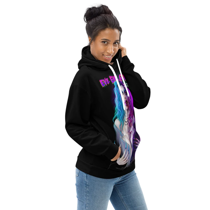 Eve Elle Movie Poster All Over Hoodie - Black product image (2)