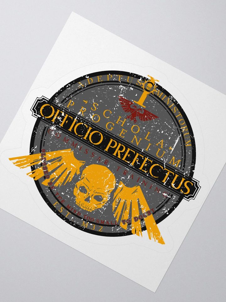 Schola Progenium - Commissar Training Sticker | Warhammer 40K product image (6)