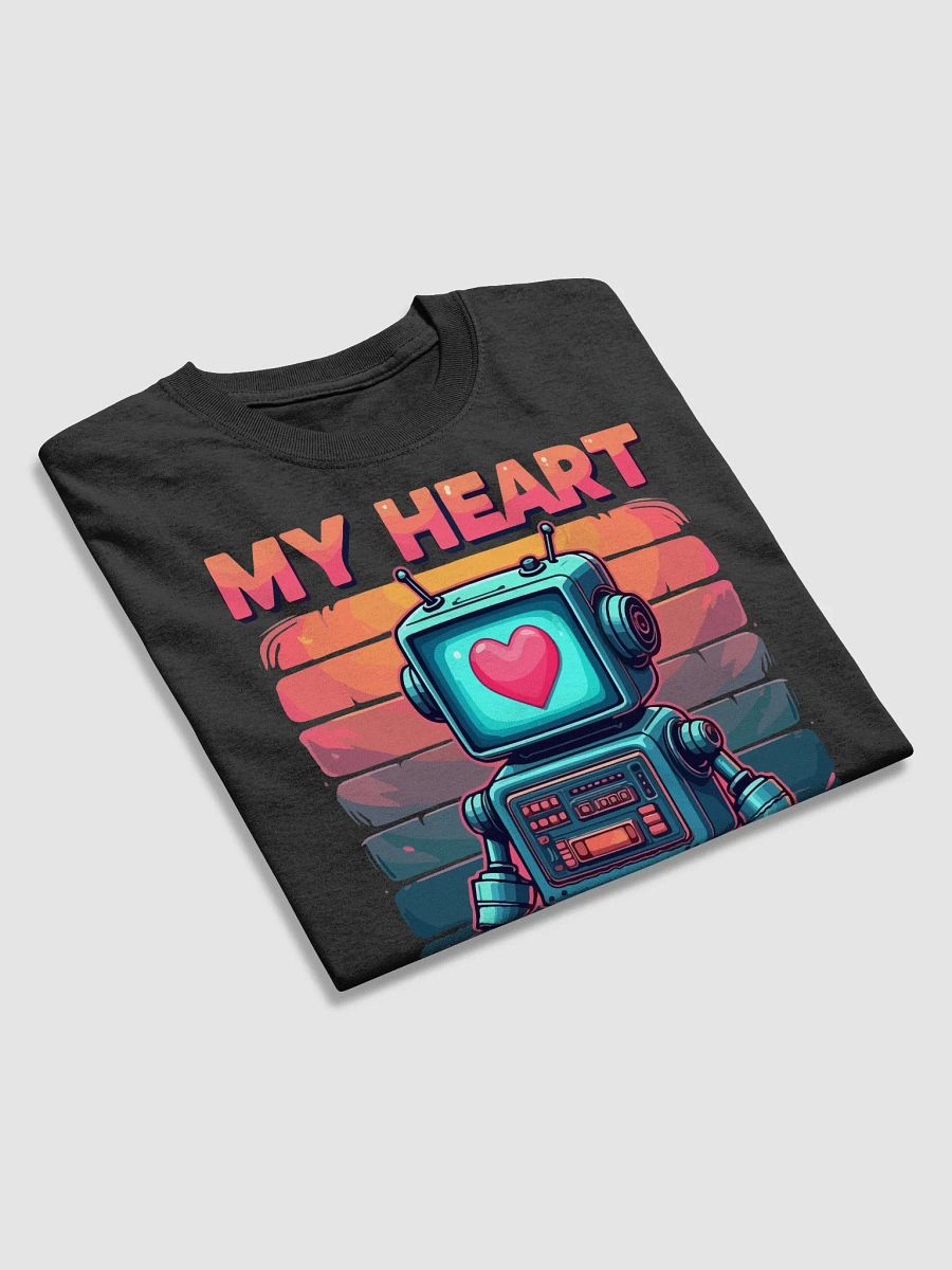 My Heart for You Robot T-Shirt product image (2)