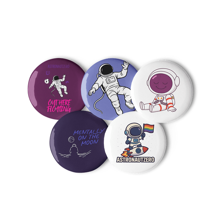 Rainbow Rocket Rider Pin Set product image (3)