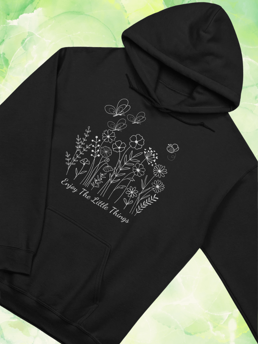 Enjoy The Little Things Floral Classic Hoodie product image (94)