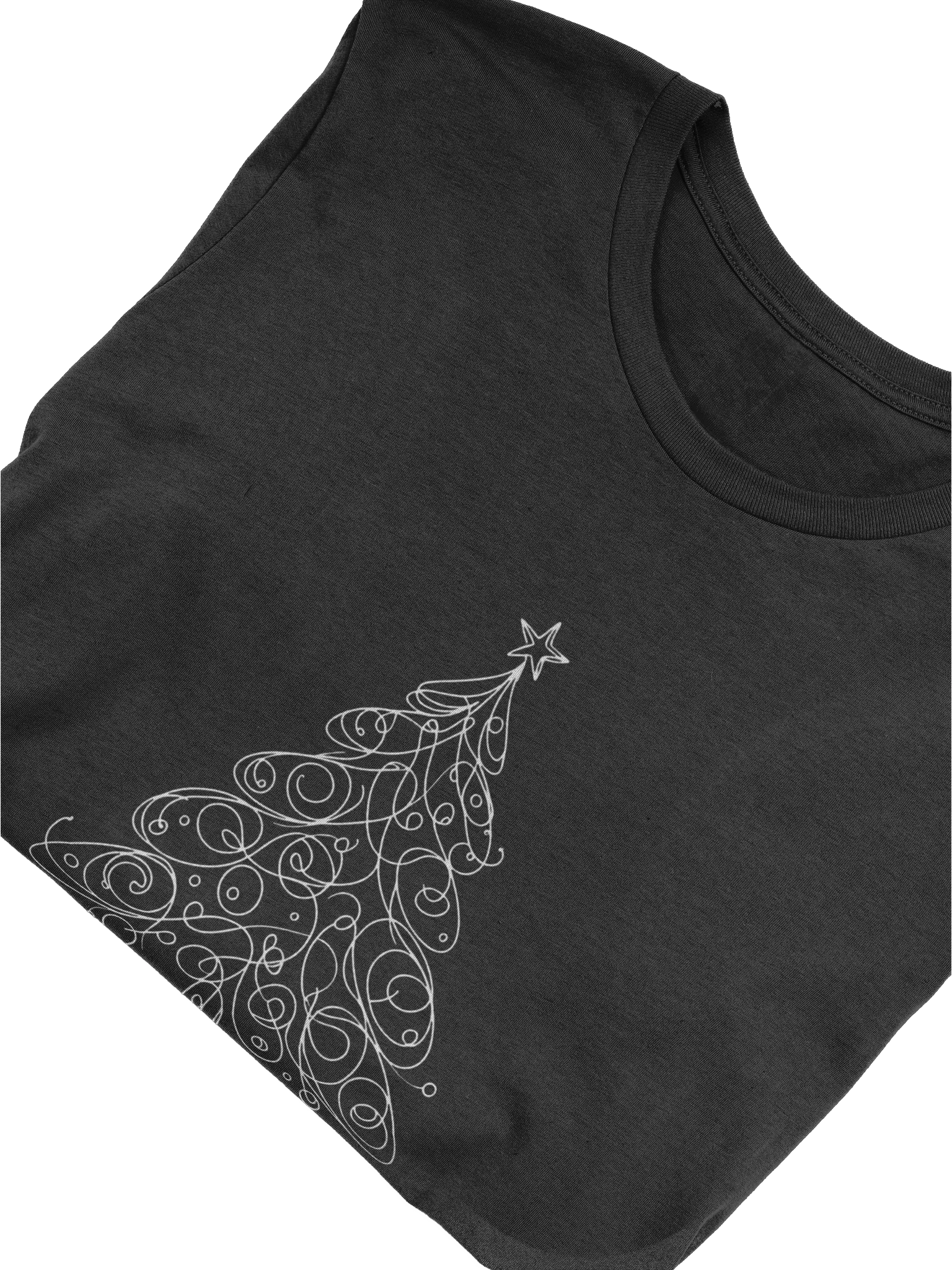 Christmas Tree Line Art T-Shirt product image (15)