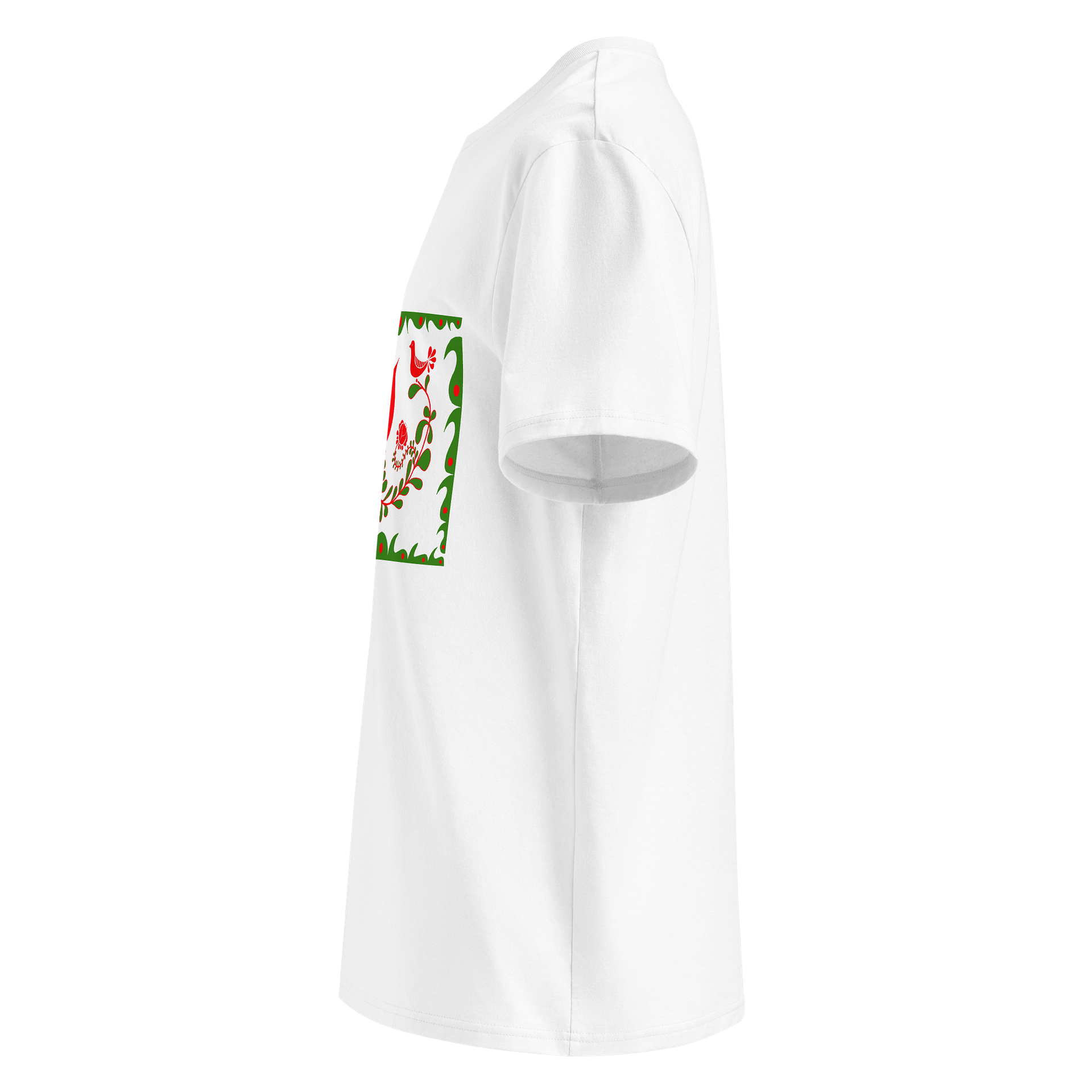 Traditional Hungarian Folk Art Flora Unisex Tee product image (3)