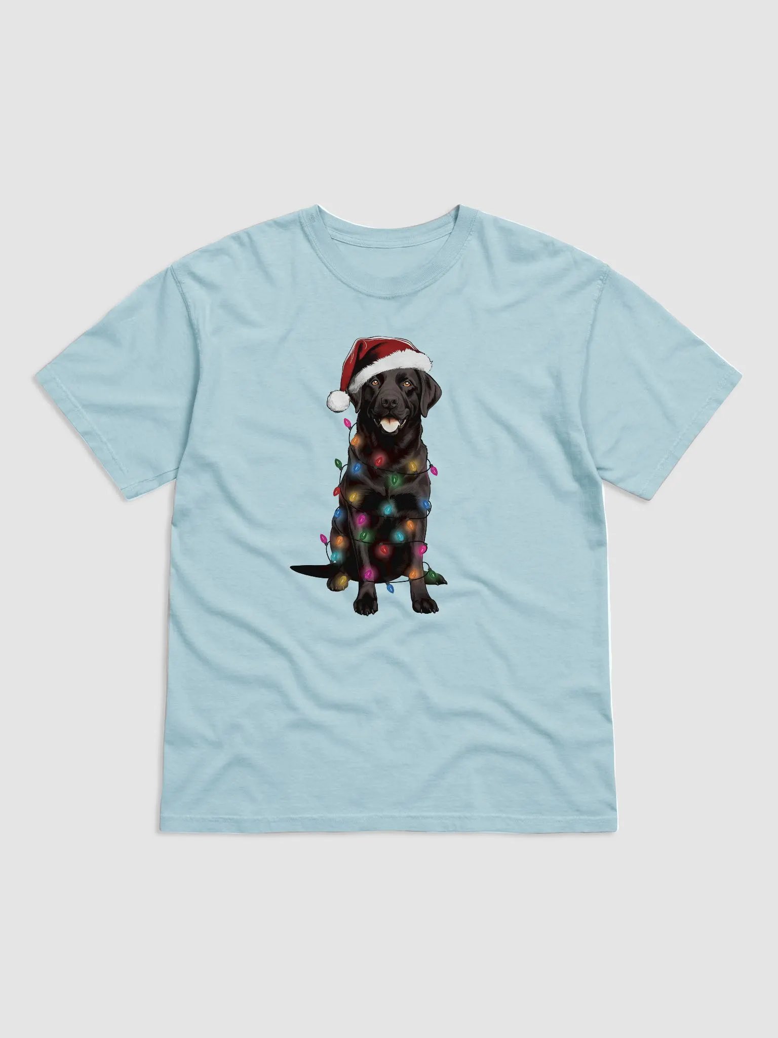 Funny Labrador Retriever(Black) Christmas T-Shirt for Labrador Paw-rents product image (14)