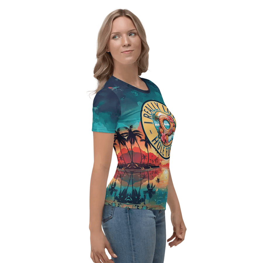 Funny Donut All Over Print T-shirt product image (8)