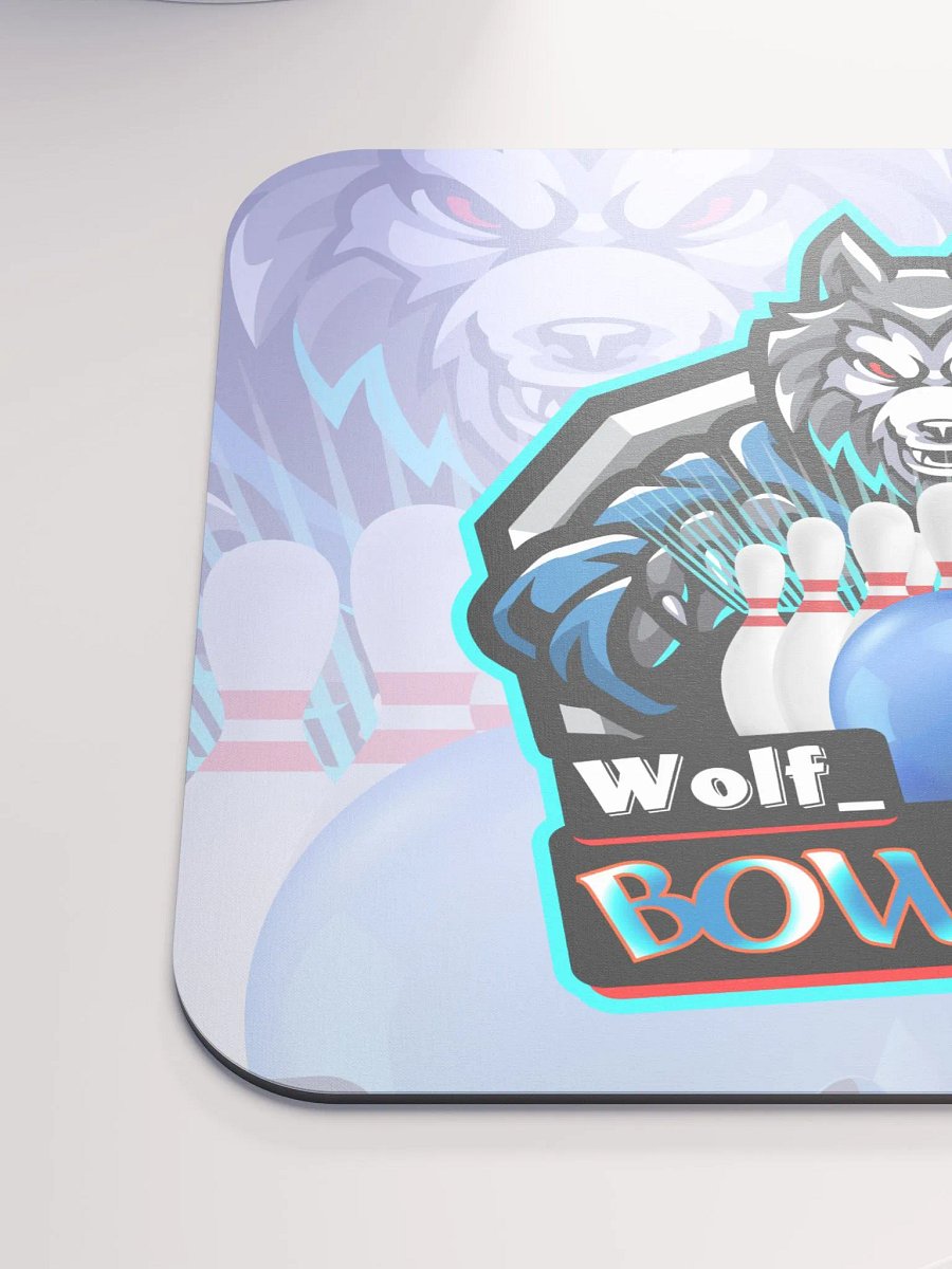 wolf bowling mouse pad product image (6)