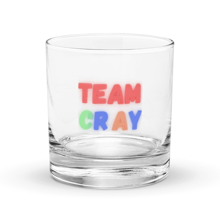 Vibrant Team Cray Rocks Glass product image (1)