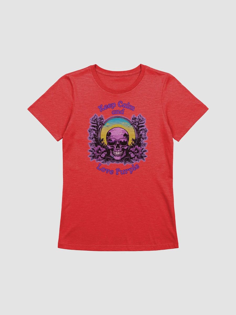 Purple Skull Love relaxed tee product image (2)