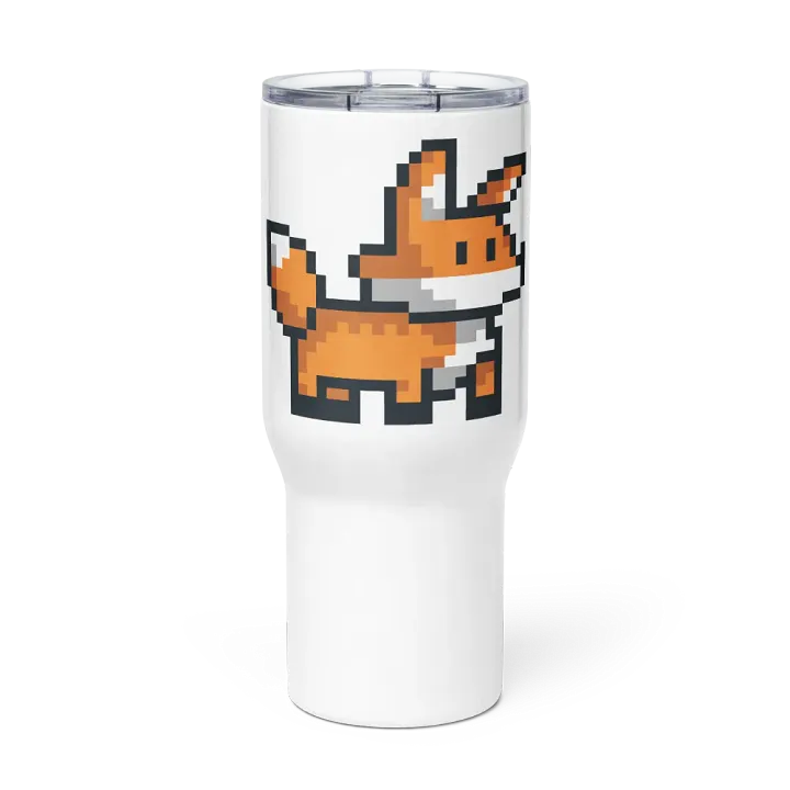 Fox Pixel Art Travel Mug product image (3)