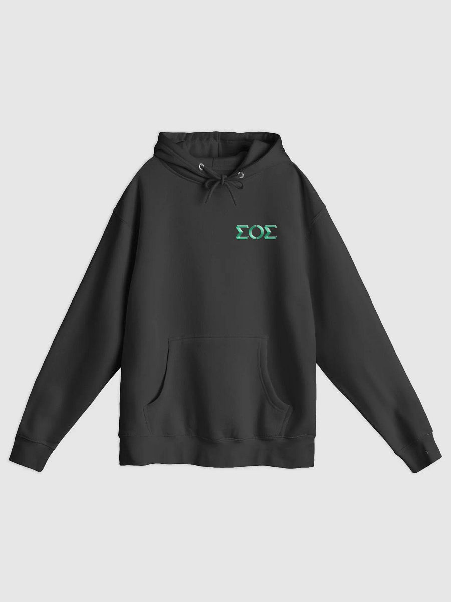 S.O.S. Beveled Graphic Tee Lane Seven Premium Pullover Hoodie by Lane Seven product image (2)