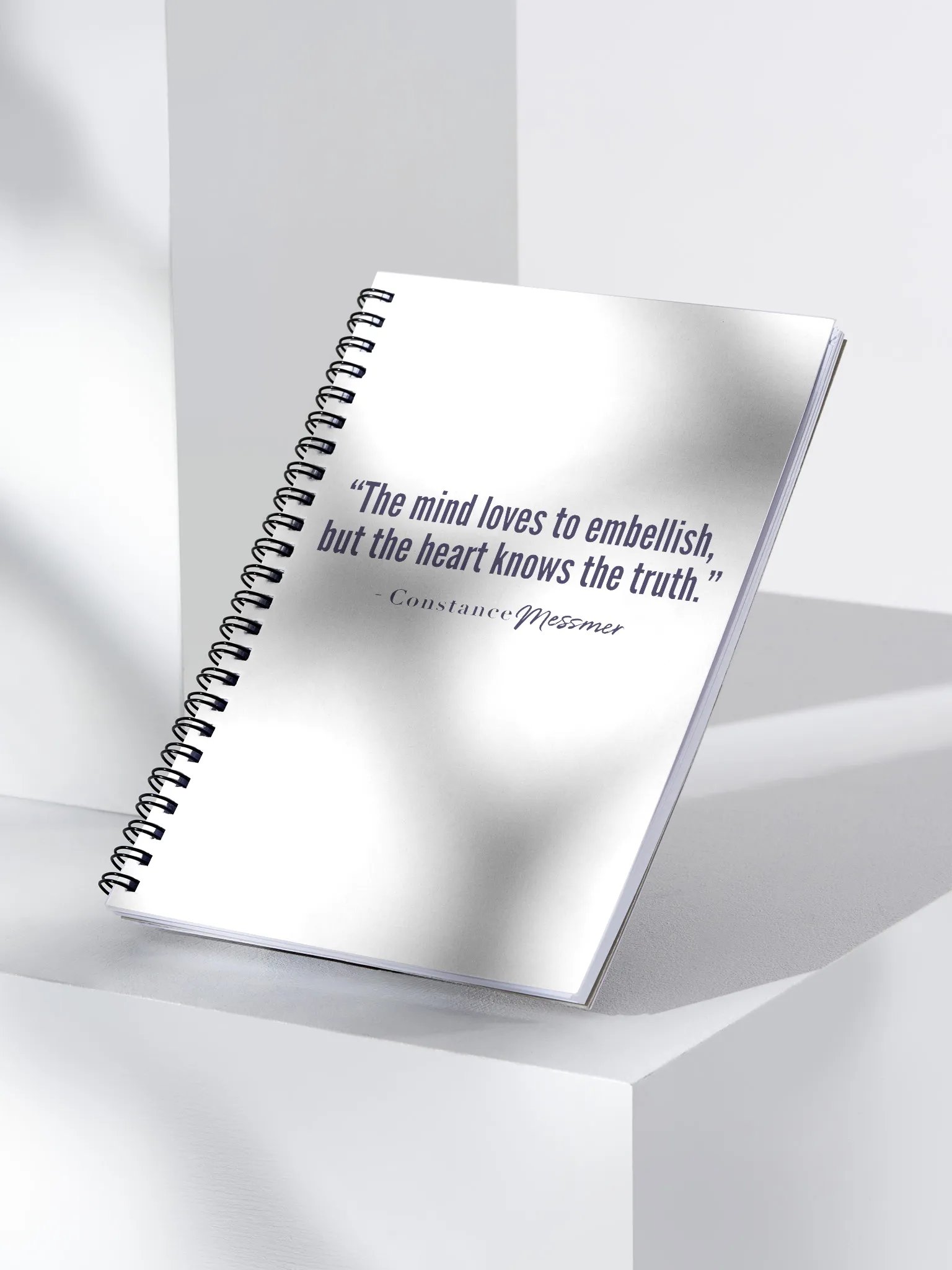 Heart Over Mind Bullet Notebook product image (3)