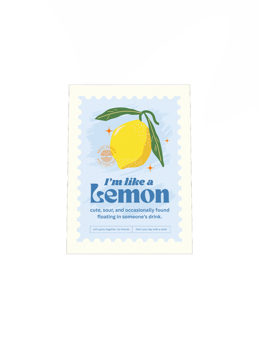 Im Like a Lemon Cute Sour Poster product image (5)