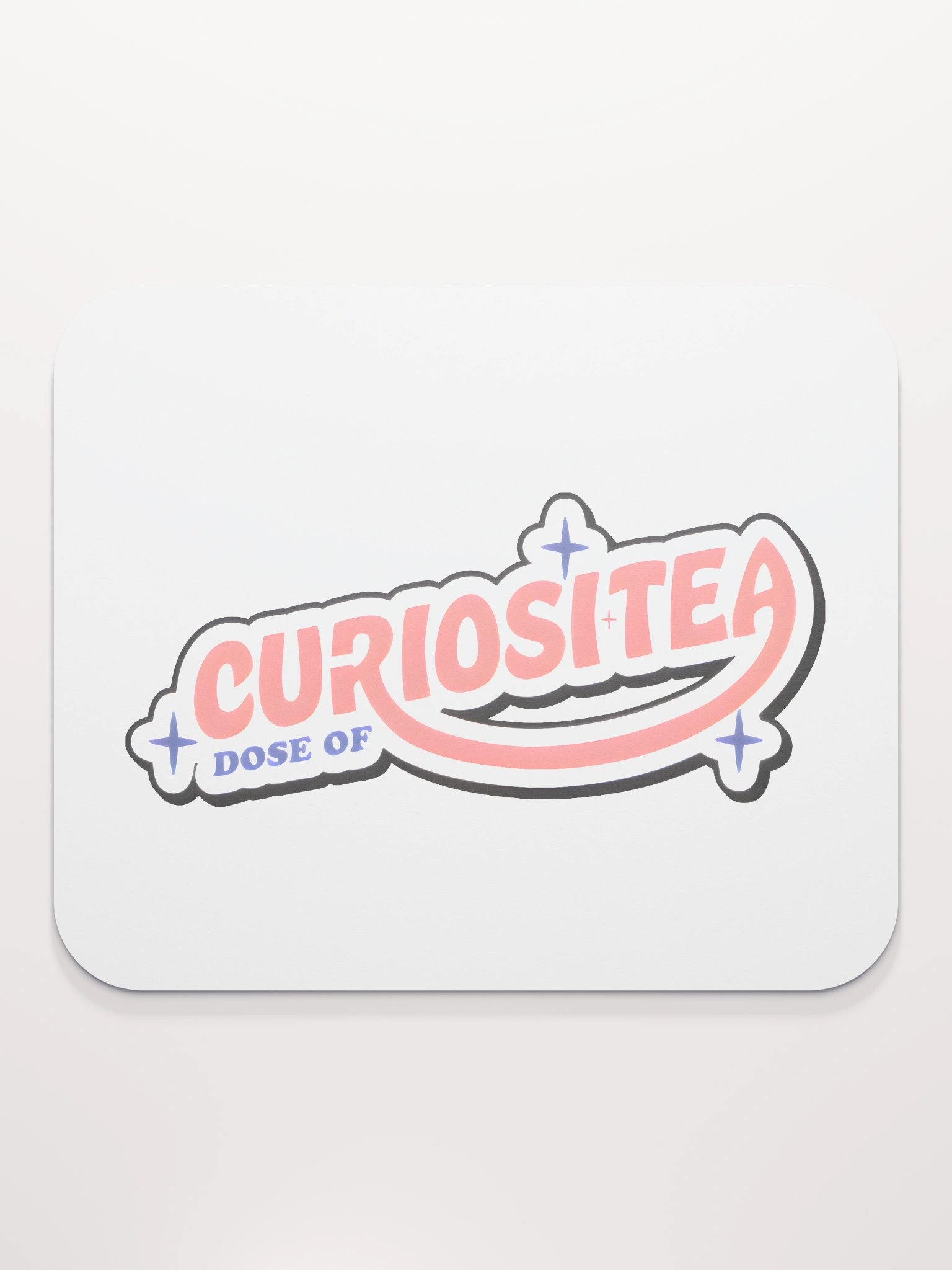 Curiositea Mouse Mat - Pink product image (2)