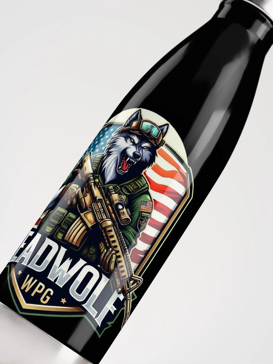 Dead Wolf Stainless Steel Water Bottle product image (5)