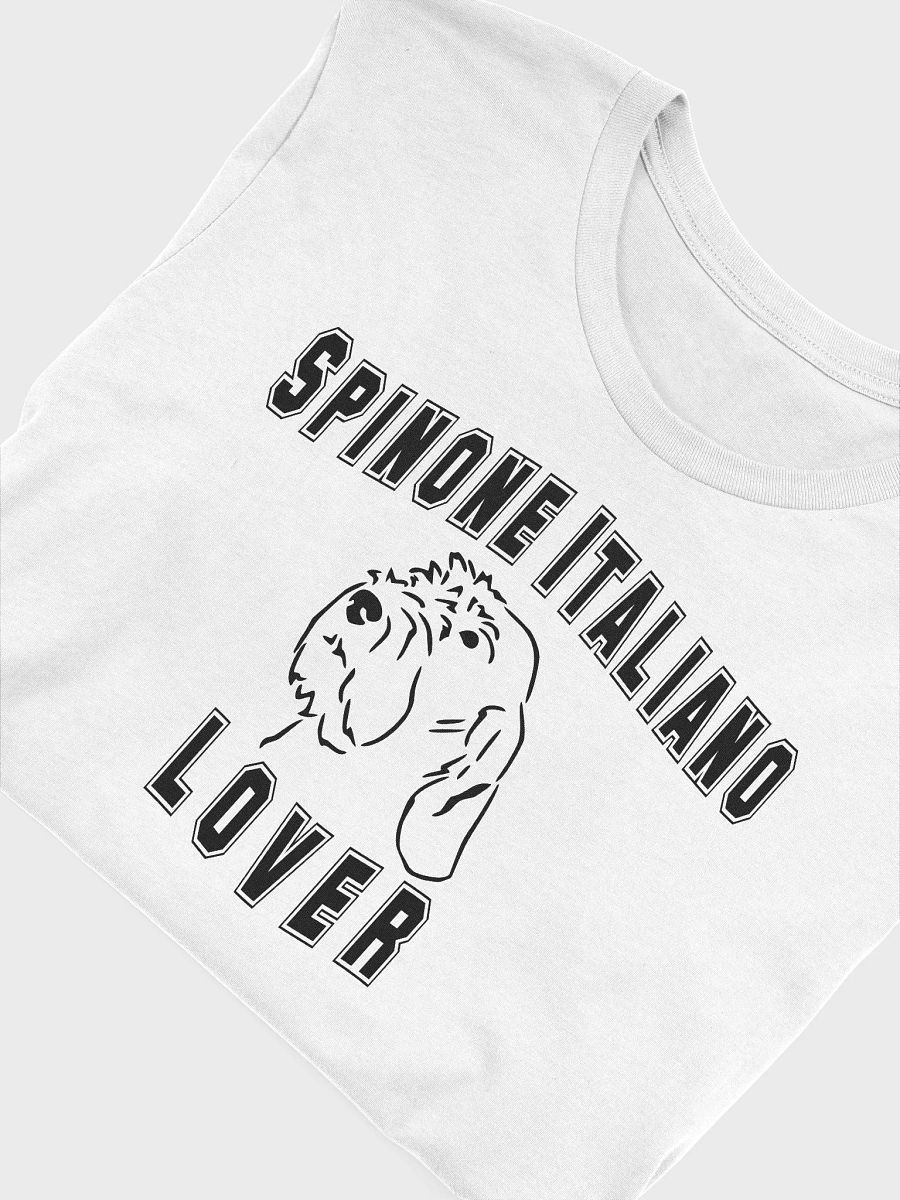 Spinone Italiano Lover Shirt with black Head Silhouette product image (24)