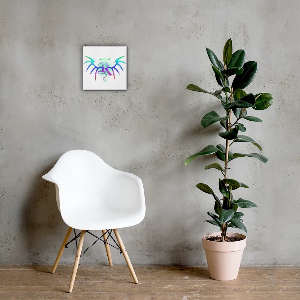 RafaZafar Logo Canvas Print (vaporwave) product image (5)
