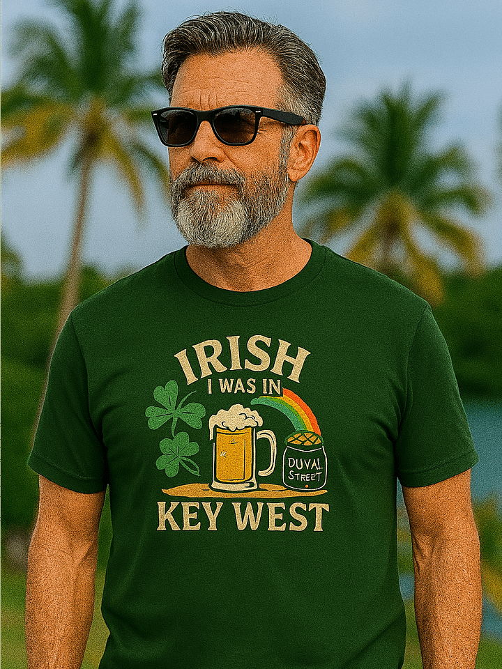 IRISH I was in Key West Ultra Soft Tee product image (1)