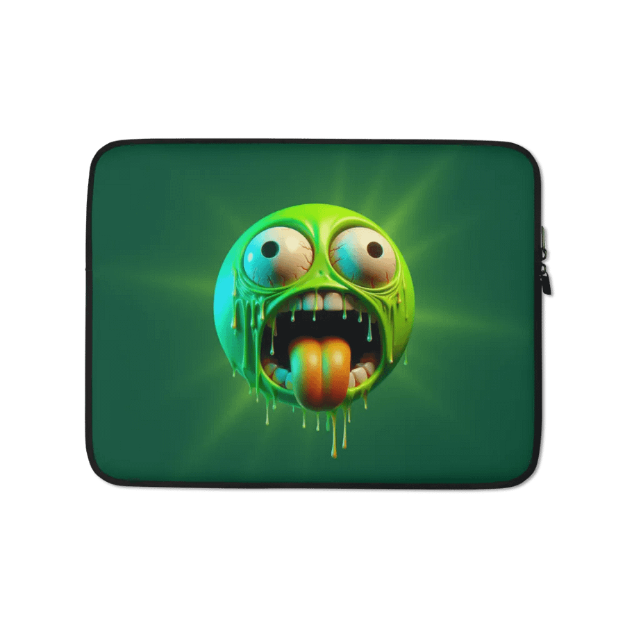 Emoji Scream Laptop Sleeve product image (1)