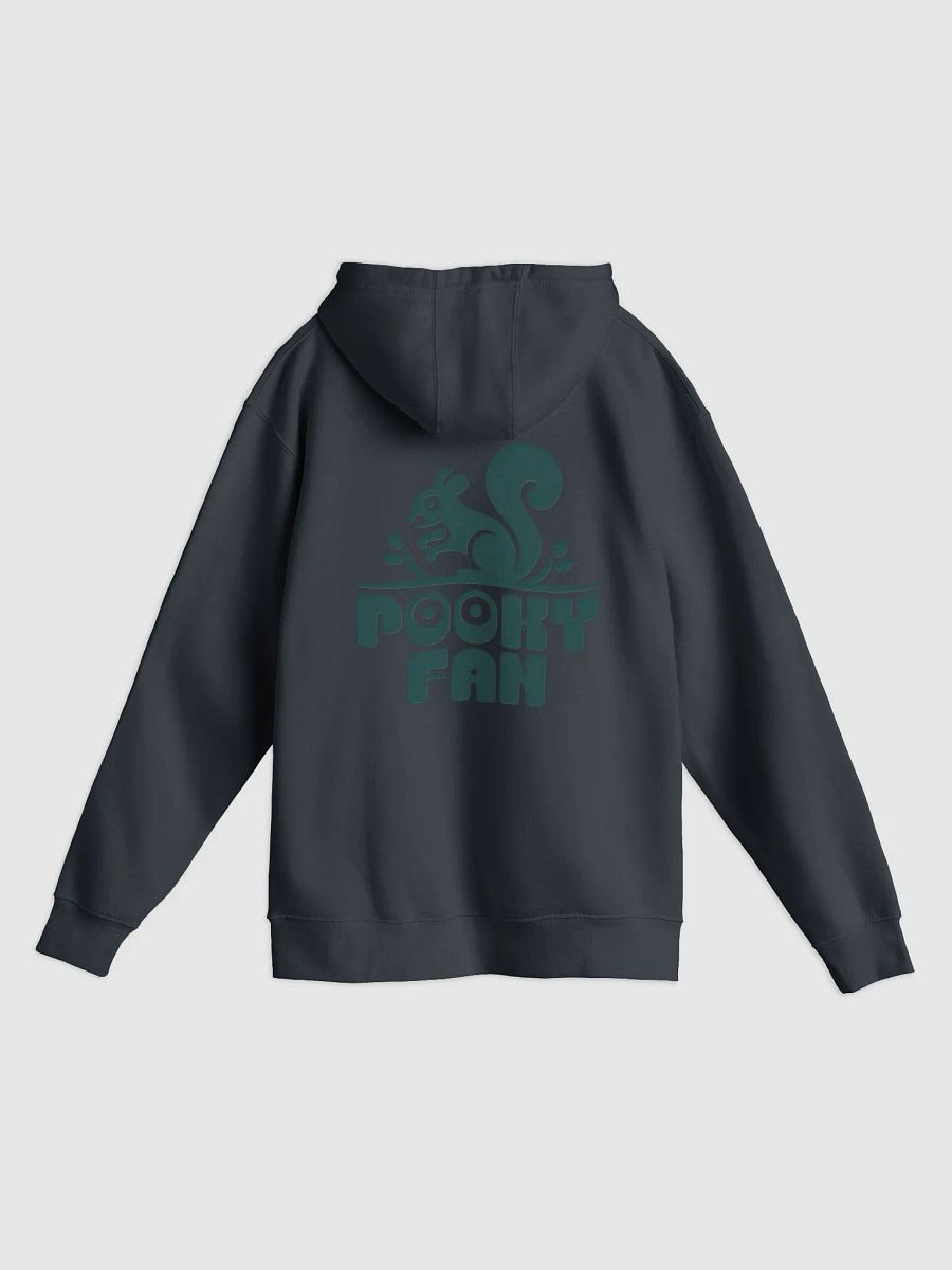 Premium, super soft Hoodie: Pooky Fan, Mono Chrome- Image on front a product image (2)
