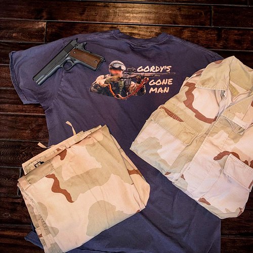 Gordy’s gone man… I’ll be outside. You can get your very own “Gordy” shirt here: abfapparel-shop.fourthwall.com #shirt #guns ...