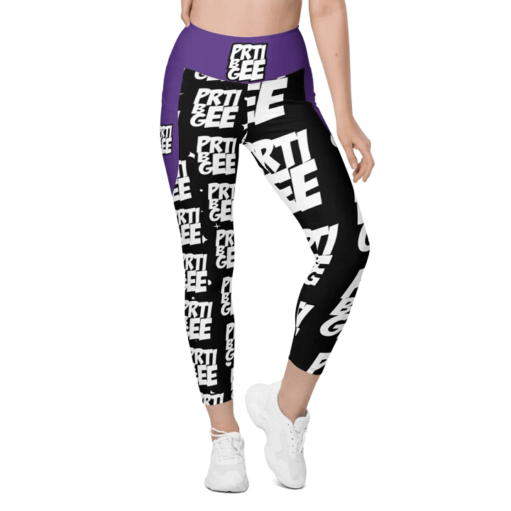PRTI BEE GEE All-Over Leggings with Pockets product image (1)