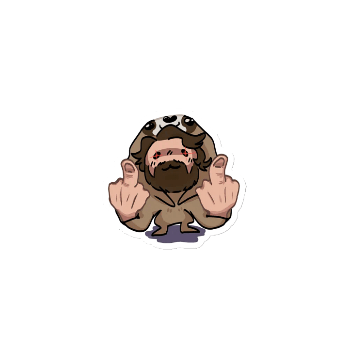 Sloth CW Vibes Die-Cut Magnet Set product image (1)