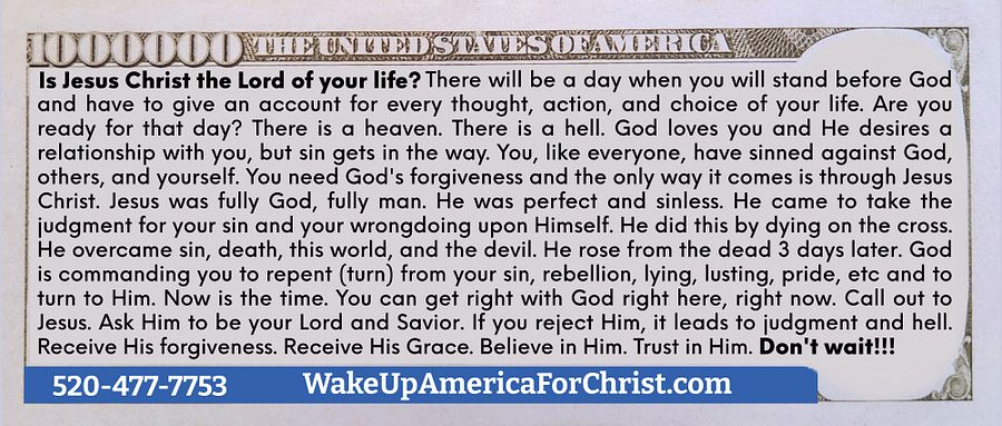 Gospel Tracts 100 Pack product image (2)